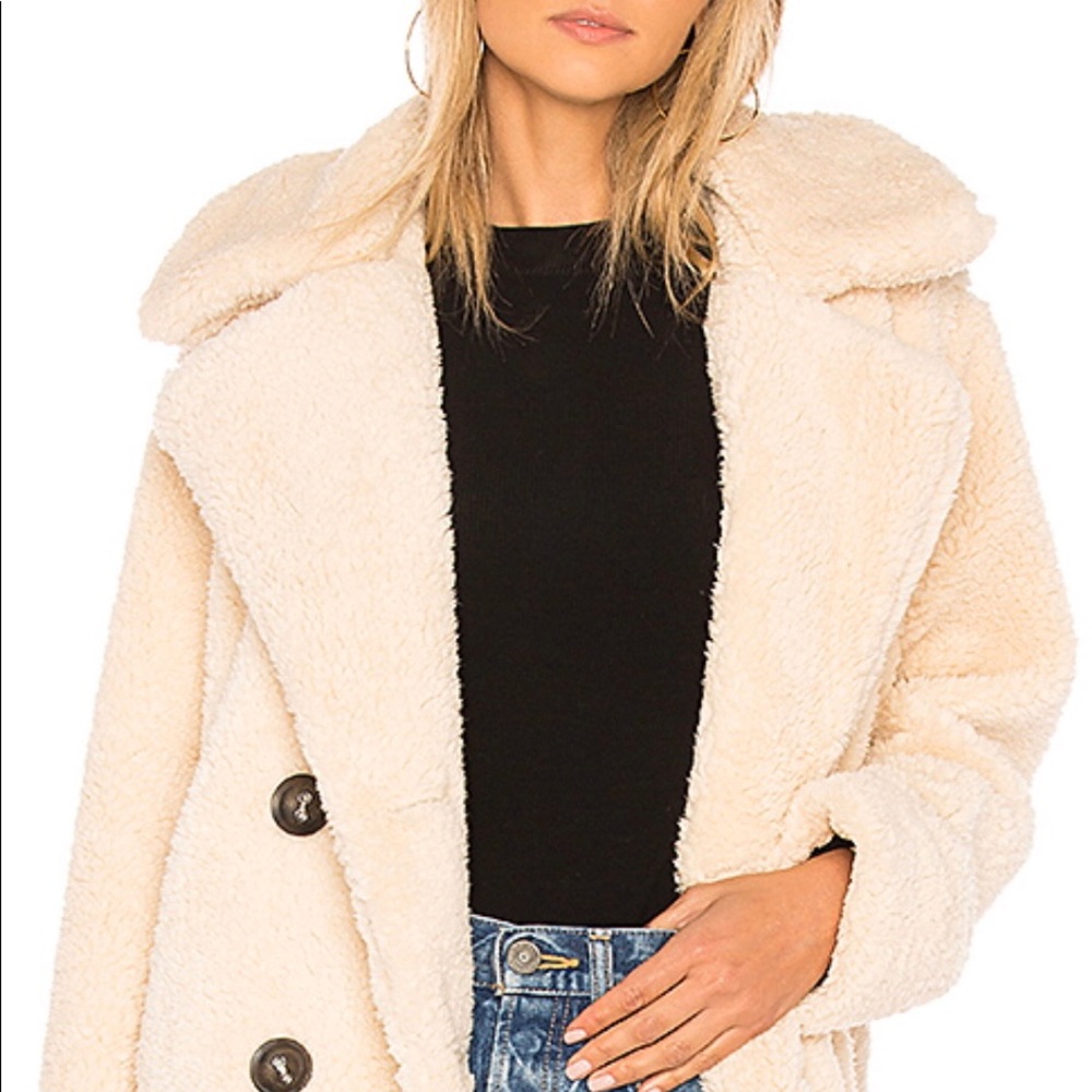 Free People Teddy Coat Like New